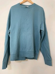 Oversized Armed Angels Pullover L Himmelblau