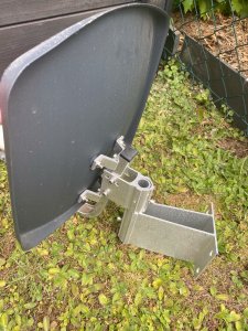 Satellitenschüssel abzugeben - funktioniert 100%